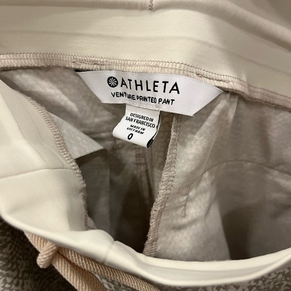 Athleta Venture Printed Pant Joggers - Picture 7 of 8